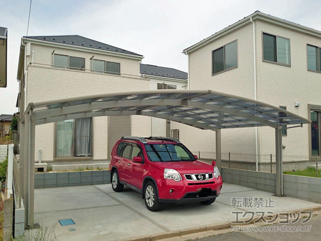 茨城県守谷市ののカーポート レイナトリプルポートグラン　積雪〜20cm対応 施工例