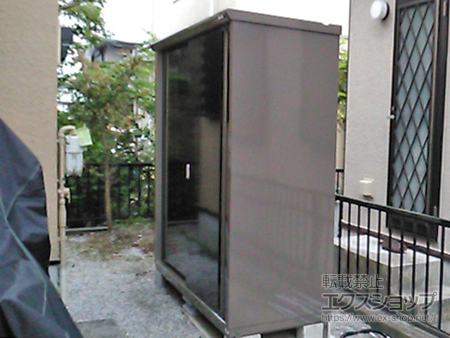 神奈川県横須賀市のの物置・屋外倉庫 ナイソーシスター　1740×720×1903（KMW-177E） KMW-177E 施工例