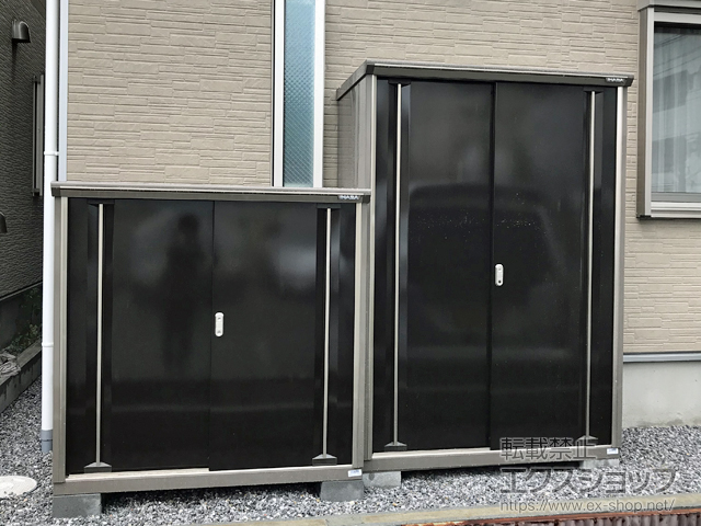 東京都足立区のの物置・屋外倉庫 ナイソーシスター　1320×720×1303（KMW-137C） KMW-137C 施工例