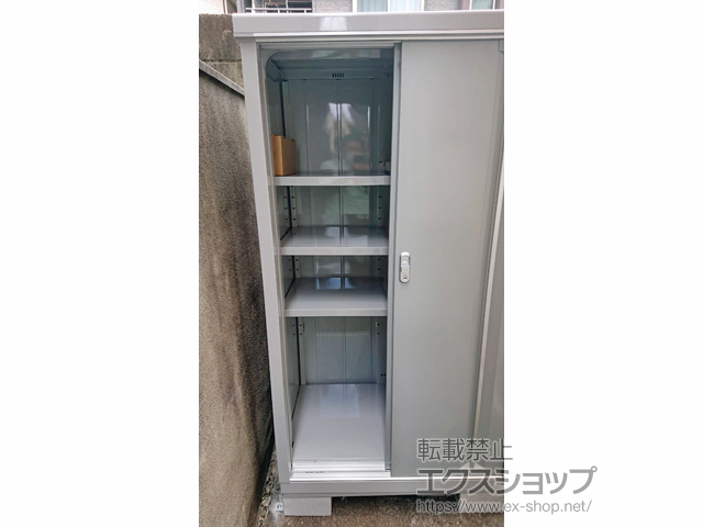 京都府京都市のの物置・屋外倉庫 シンプリー 一般型 900×615×1603 MJX-096D-P-FS 施工例