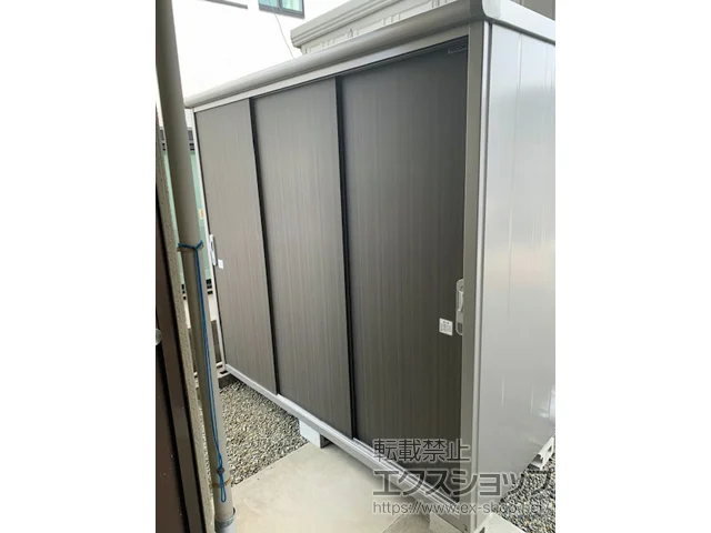 愛知県愛西市のヨドコウの物置・収納・屋外倉庫 エスモ 一般型 2100×900×1959 ESE-2109A-DW 施工例