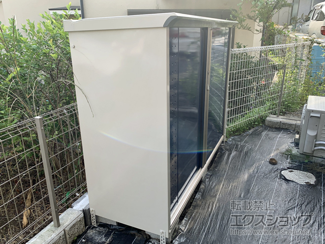 神奈川県座間市のの物置・屋外倉庫 グランプレステージジャンプ 1879×650×1400 GP-196C-F-D 施工例