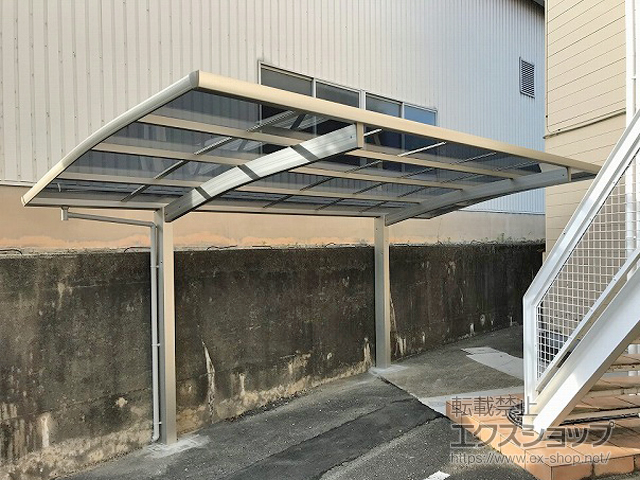 岡山県津山市ののカーポート プレシオスポート 積雪〜20cm対応 施工例