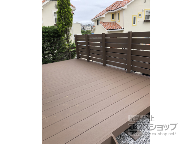 神奈川県川崎市ののウッドデッキ リウッドデッキ 200 施工例