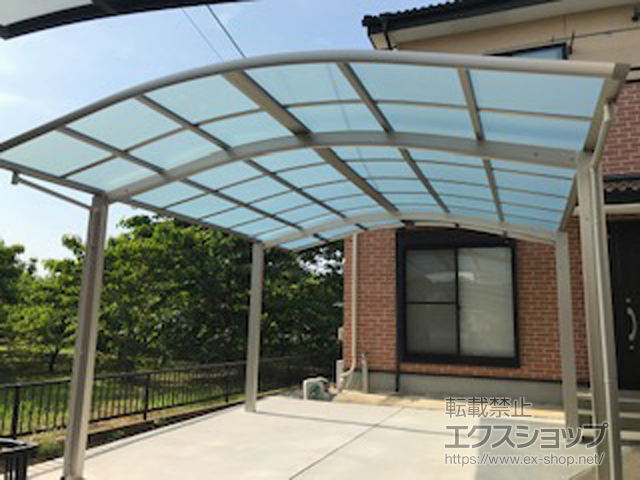 茨城県古河市ののカーポート レイナツインポートグラン　積雪〜20cm対応 施工例
