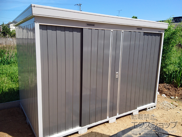 香川県高松市のの物置・屋外倉庫 ネクスタ 一般型 3050×1790×2020（NXN-55S） NXN-55S-PG 施工例