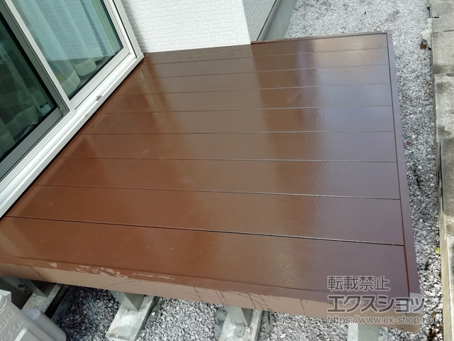 神奈川県横浜市ののウッドデッキ マージウッドデッキ 施工例