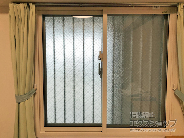 千葉県柏市のの二重窓（内窓） インプラス ダストバリア仕様 引違い窓 2枚建 施工例