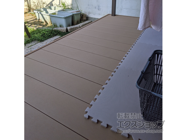 兵庫県揖保郡太子町ののウッドデッキ リウッドデッキ 200 施工例