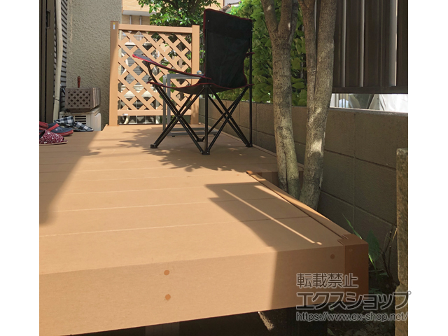 東京都世田谷区ののウッドデッキ リウッドデッキ 200 施工例