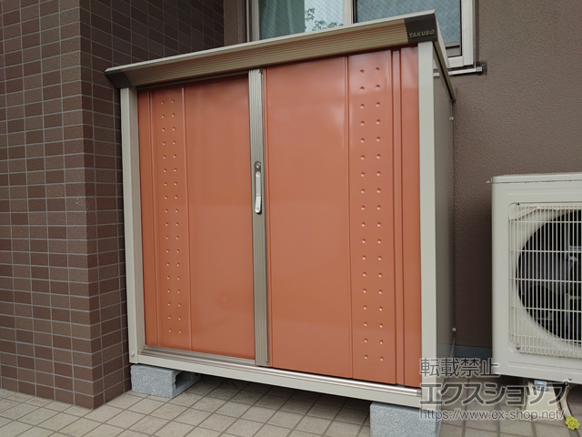 千葉県船橋市のの物置・屋外倉庫 グランプレステージジャンプ 1120×750×1100（GP-117D-F） GP-117D-F-TR 施工例