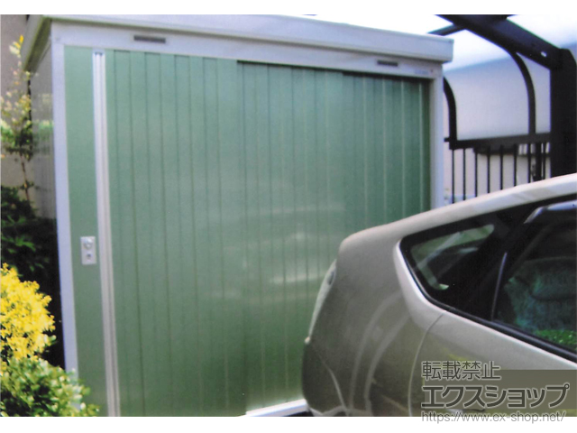 兵庫県三田市のの物置・屋外倉庫 ネクスタ 一般型 2210×950×2020 施工例