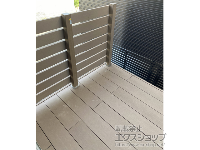 千葉県松戸市ののウッドデッキ リウッドデッキ 200 施工例