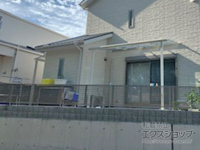 大阪府堺市のの物置・屋外倉庫 クール COOL-1350 一般型 1300×500×1937 COOL-1350-GM 施工例