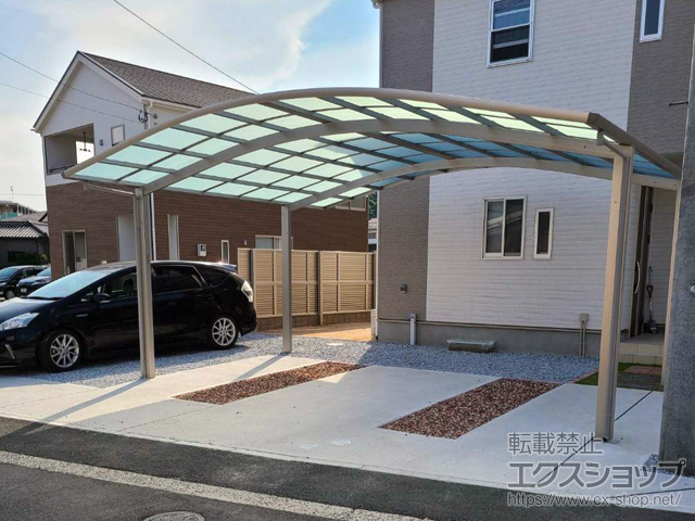 福岡県北九州市ののカーポート レイナツインポートグラン　積雪〜20cm対応 施工例