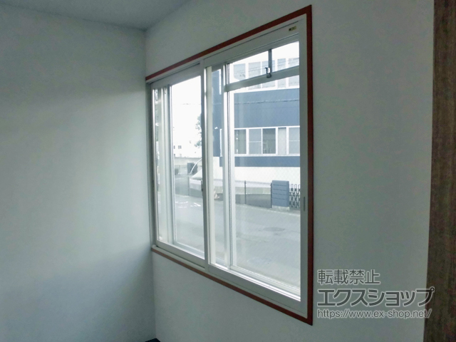 宮城県仙台市のの二重窓（内窓） インプラス ダストバリア仕様 引違い窓 2枚建 施工例