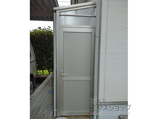 岐阜県美濃加茂市ののストックヤード ストックヤードII 片側ドア付きタイプ 積雪〜20?対応 施工例