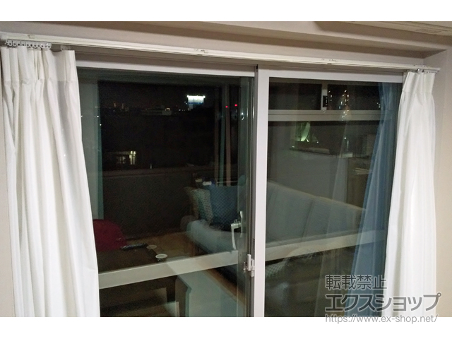 大阪府豊中市のの二重窓（内窓） インプラス ダストバリア仕様 引違い窓 2枚建 施工例