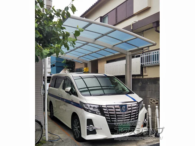 東京都練馬区のYKKAPのカーポート レイナポートグラン　積雪～20cm対応 施工例