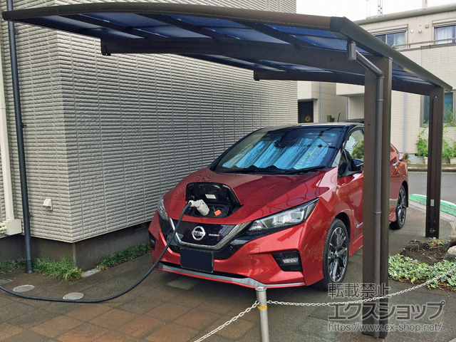 神奈川県横浜市ののカーポート プレシオスポート 積雪〜20cm対応 施工例