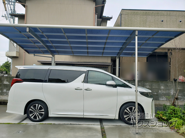徳島県鳴門市ののカーポート レイナポートグラン　積雪〜20cm対応 施工例