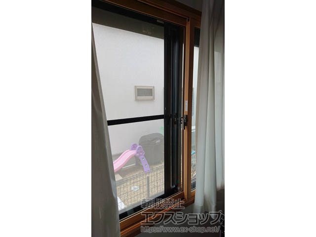 京都府京田辺市のの二重窓（内窓） インプラス ダストバリア仕様 引違い窓 2枚建 施工例