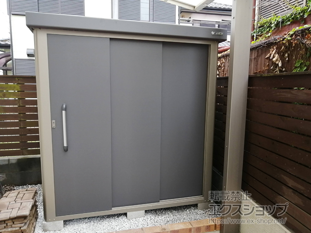 埼玉県川越市のの物置・屋外倉庫 エスケーエイト SK8-70 一般型 1800×1200×1940 SK8-70-GK 施工例