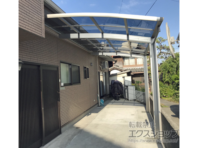 佐賀県鹿島市ののカーポート レイナポートグラン　積雪〜20cm対応 施工例