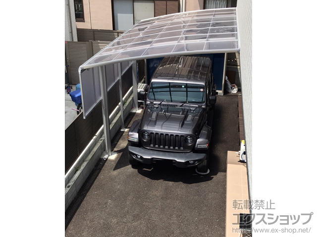 東京都調布市ののカーポート レイナベーカポートグラン　積雪〜20cm対応 施工例
