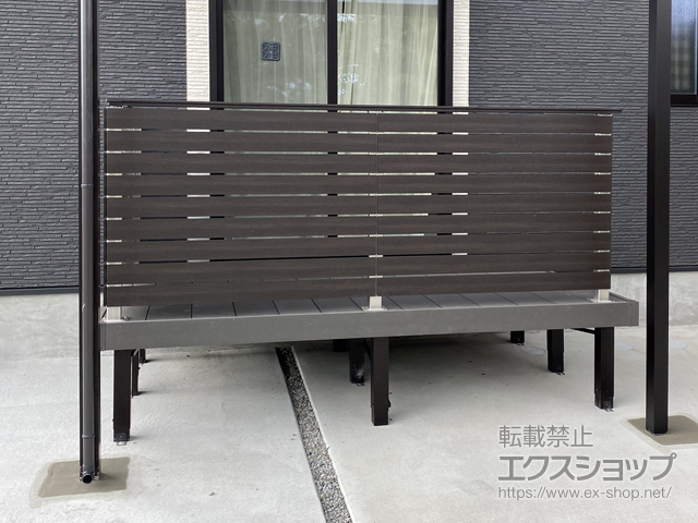 静岡県裾野市ののウッドデッキ リウッドデッキ 200 施工例