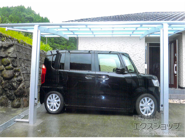 大分県日田市ののカーポート レイナポートグラン　積雪〜20cm対応 施工例