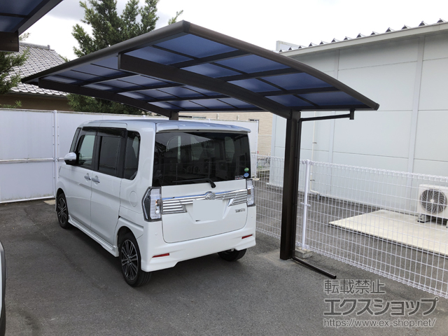 熊本県上益城郡益城町ののカーポート プレシオスポート 積雪〜20cm対応 施工例