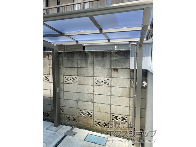 東京都三鷹市ののサイクルポート・駐輪場 ネスカFミニ (フラットスタイル) 積雪〜20cm対応 施工例