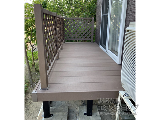 新潟県新潟市ののウッドデッキ マージウッドデッキ 施工例