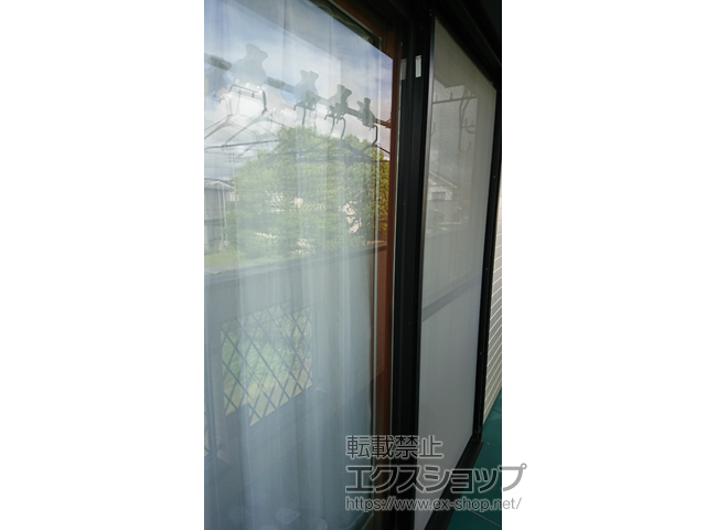 鹿児島県日置市のの二重窓（内窓） インプラス ダストバリア仕様 引違い窓 2枚建 施工例