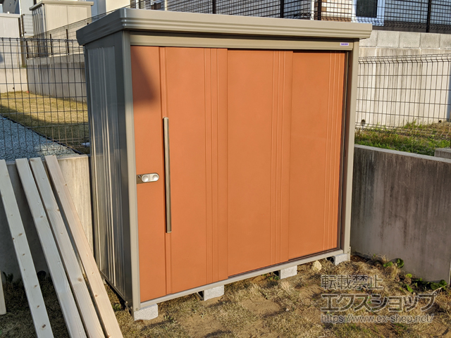 宮城県仙台市のの物置・屋外倉庫 Mr.ストックマンダンディ 一般型 2200×890×2110（ND-2208） ND-2208-T 施工例