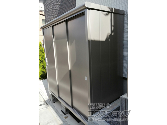 東京都豊島区のの物置・屋外倉庫 エスモ 一般型 1950×900×1959 ESE-1909A-SS 施工例