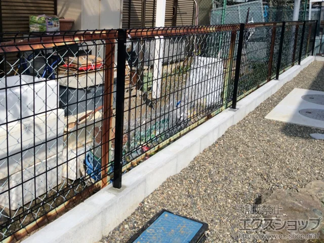 ��t���؍X�Îs��LIXIL ���N�V��(TOEX)�̃t�F���X�E��E�� �n�C�O���b�h�t�F���XUF8�^ �t���[�|�[���^�C�v �{�H��