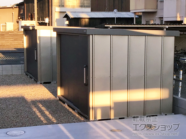 愛知県一宮市のの物置・屋外倉庫 エスケーエイト SK8-180 一般型 3000×2000×1940 SK8-180-GK 施工例