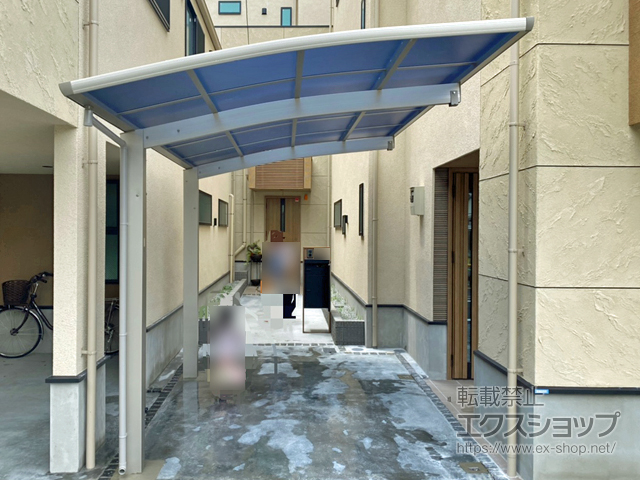 東京都板橋区ののカーポート プレシオスポート 積雪〜20cm対応 施工例