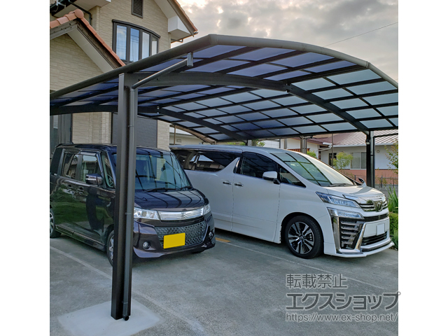 福島県いわき市ののカーポート レイナポートグラン　積雪〜20cm対応 施工例