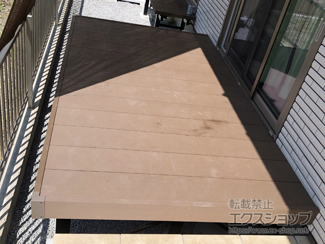 静岡県伊豆の国市ののウッドデッキ リウッドデッキ 200 施工例