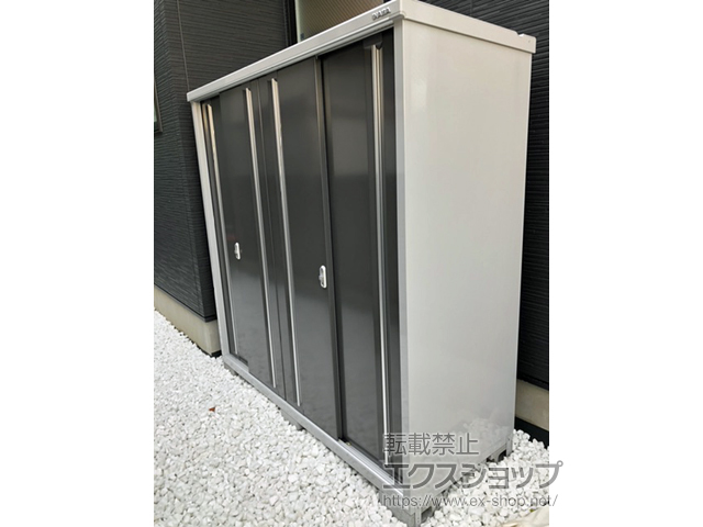 埼玉県越谷市のの物置・屋外倉庫 シンプリー 一般型 1940×755×1903（MJX-197E-P） MJX-197E-P-PG 施工例