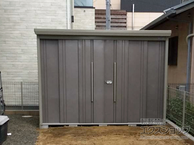 福島県福島市のの物置・屋外倉庫 Mr.ストックマンダンディ 一般型 2900×2290×2110（ND-2922） ND-2922-B 施工例
