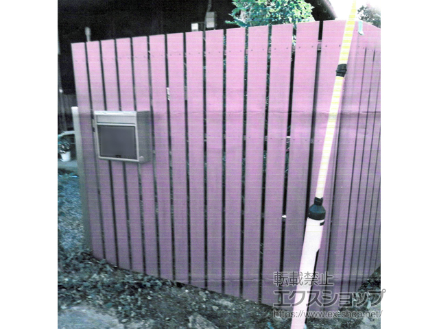 大阪府和泉市ののフェンス・柵 タテイタスタイル 120サイズ（隙間20mm）高尺タイプ 施工例