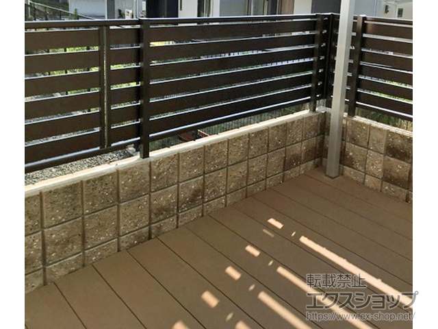 大阪府泉南郡熊取町ののウッドデッキ リウッドデッキ 200 施工例