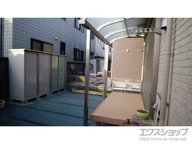 埼玉県川越市ののウッドデッキ リウッドデッキ 200 施工例