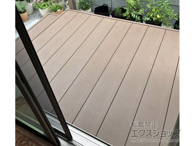 東京都世田谷区ののウッドデッキ リウッドデッキ 200 施工例