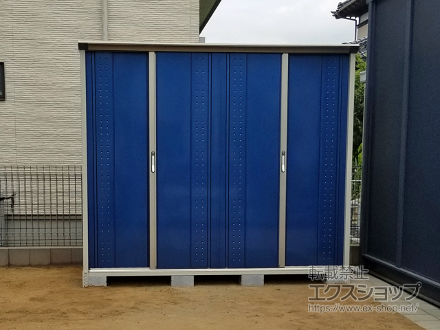 茨城県鹿嶋市のの物置・屋外倉庫 グランプレステージジャンプ 2247×750×1900（GP-227A-F） GP-227A-F-DB 施工例