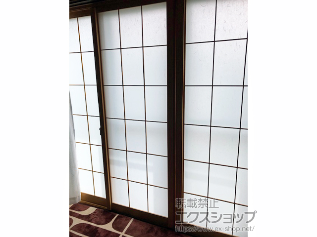 山梨県北杜市のの二重窓（内窓） インプラス ダストバリア仕様 引違い窓 4枚建 施工例